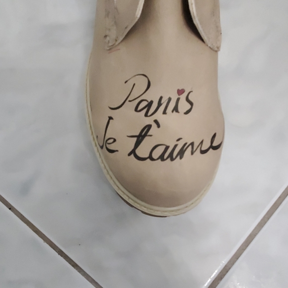 Chic combat boots 🗼 that I purchased in Paris - Picture 4 of 8